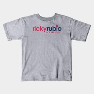 Ricky Rubio for President Kids T-Shirt